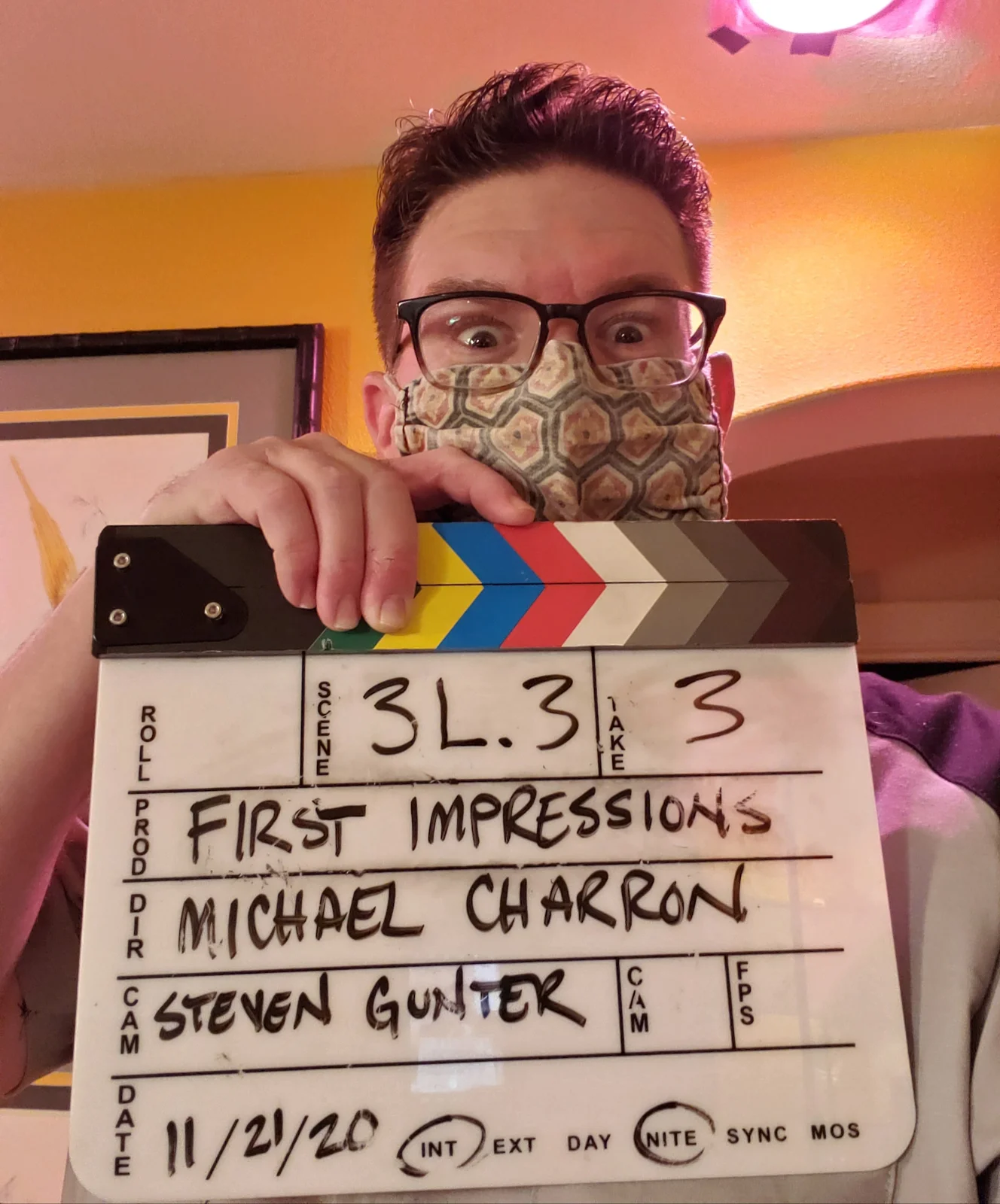 Behind the scenes on First Impressions, production photo 1