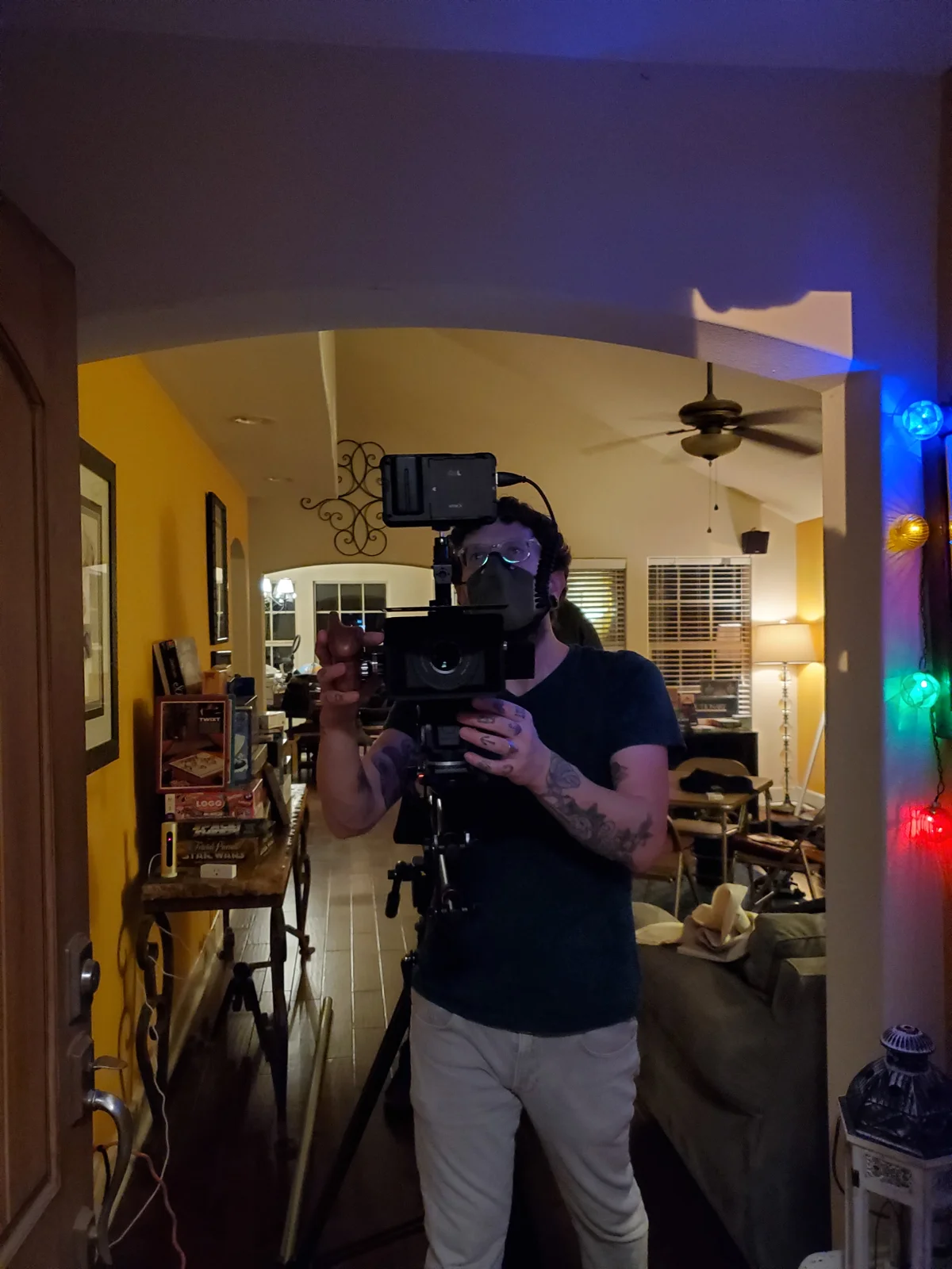 Behind the scenes on First Impressions, production photo 2