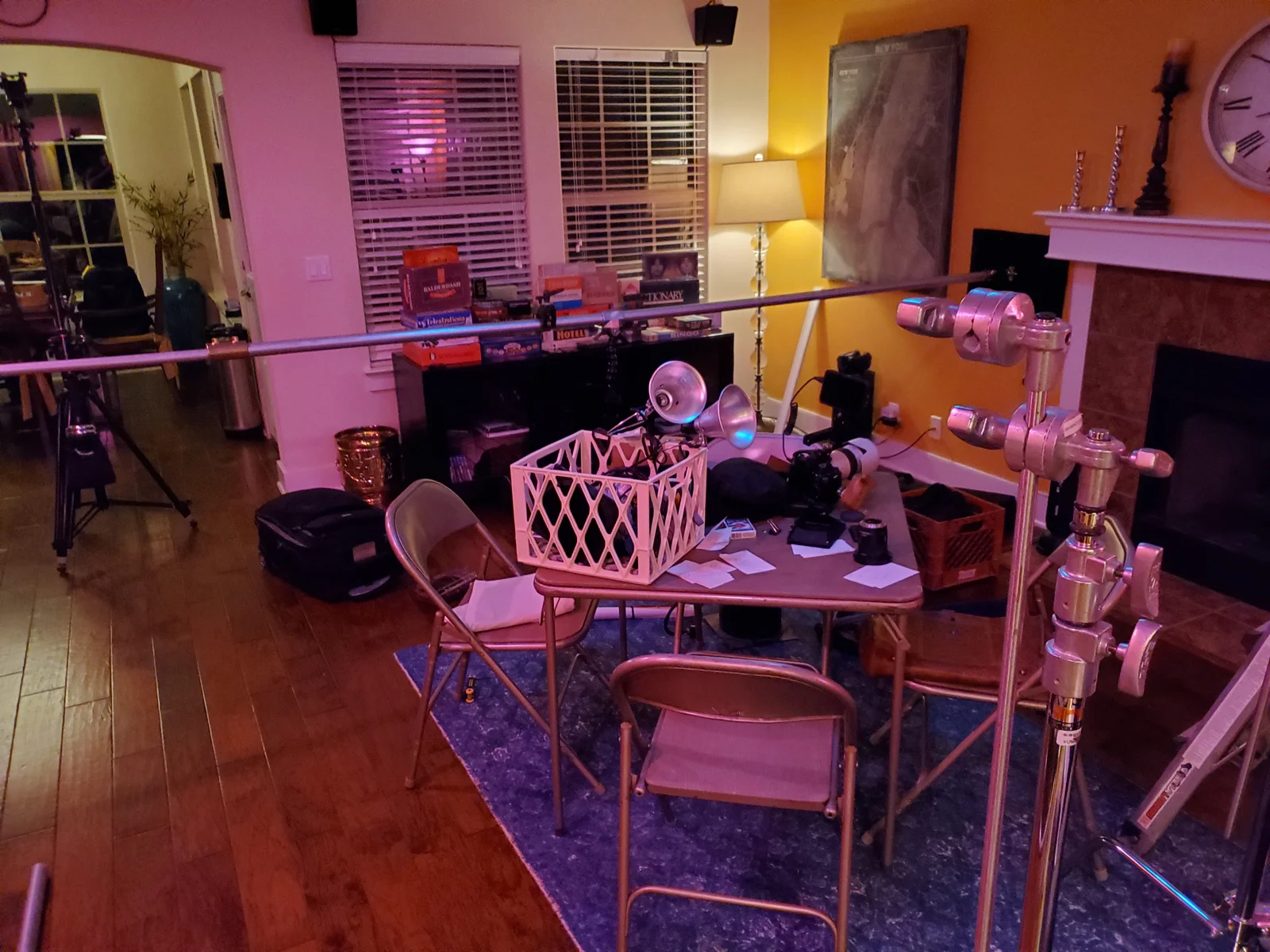 Behind the scenes on First Impressions, production photo 3