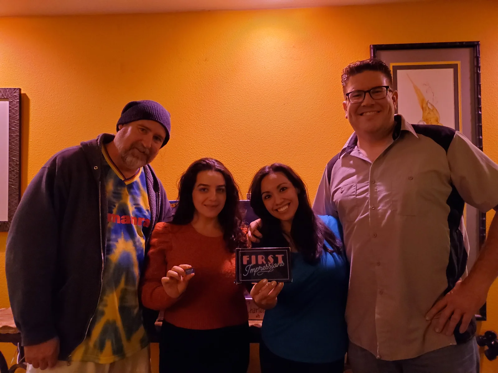 Behind the scenes on First Impressions, production photo 5